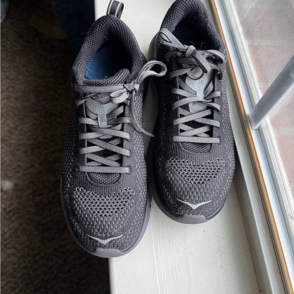 Hoka Gray Athletic Shoes